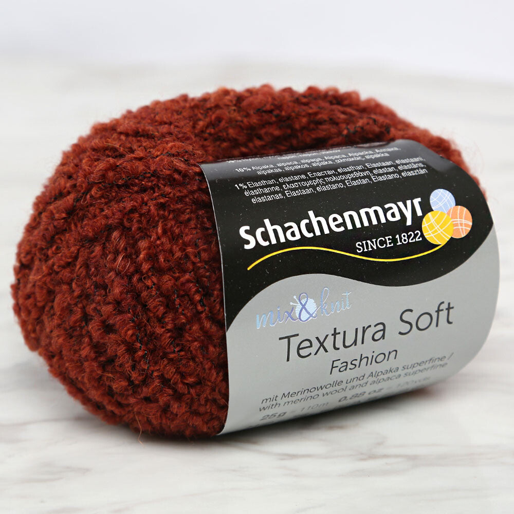 Schachenmayr Textura Soft Fashion Yarn, Brick - 00025