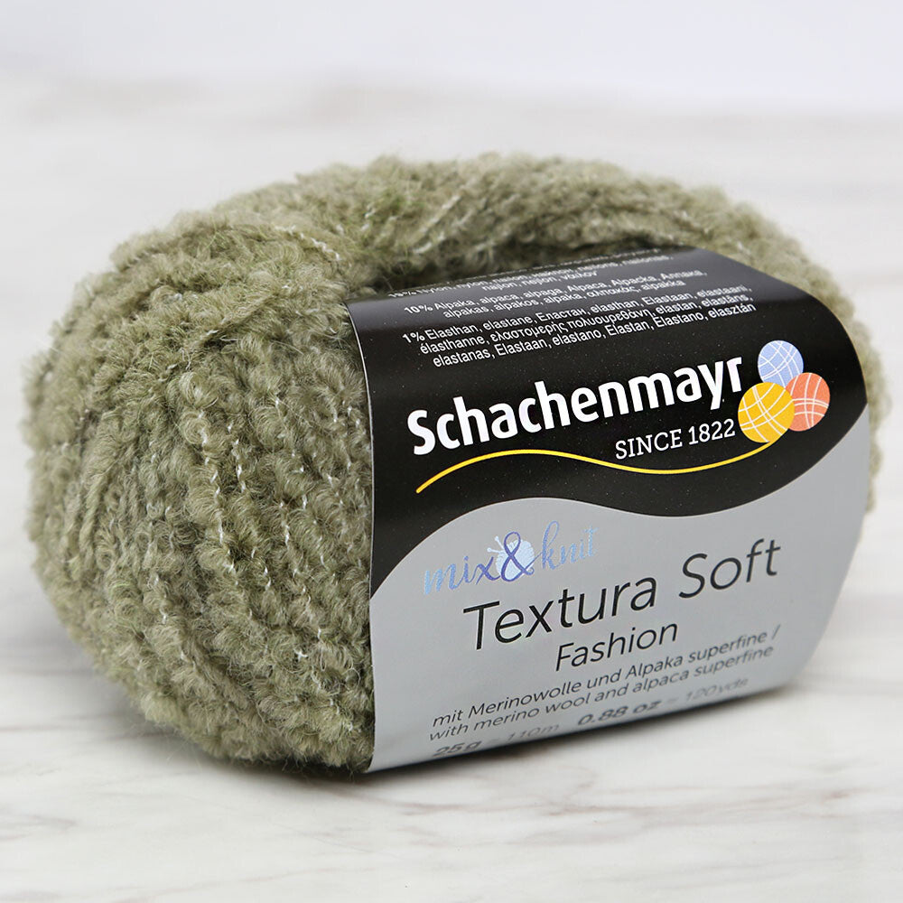 Schachenmayr Textura Soft Fashion Yarn, Green - 00070