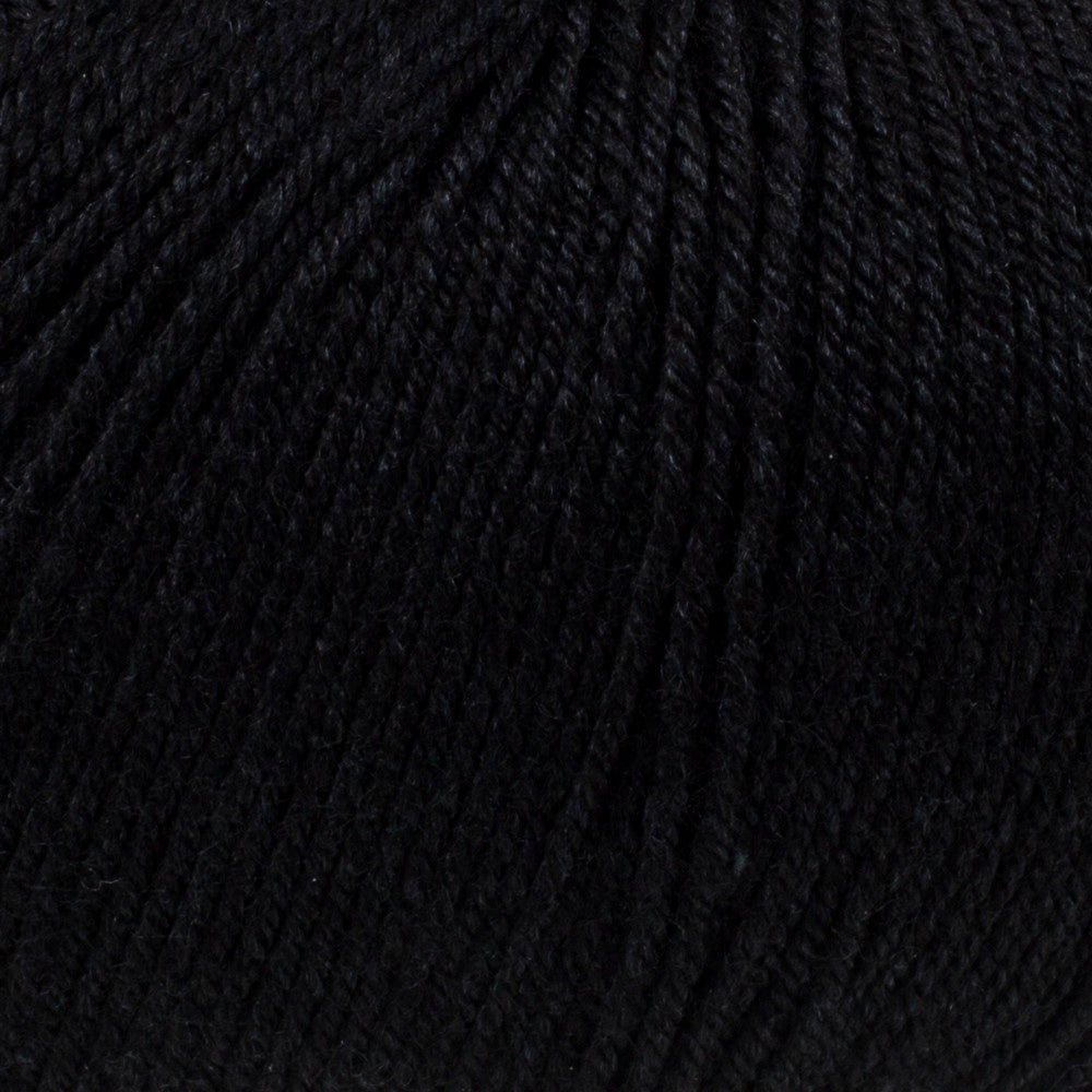 Schachenmayr Regia Premium Silk 4-ply Knitting Yarn, Black - 9801632 - 00099