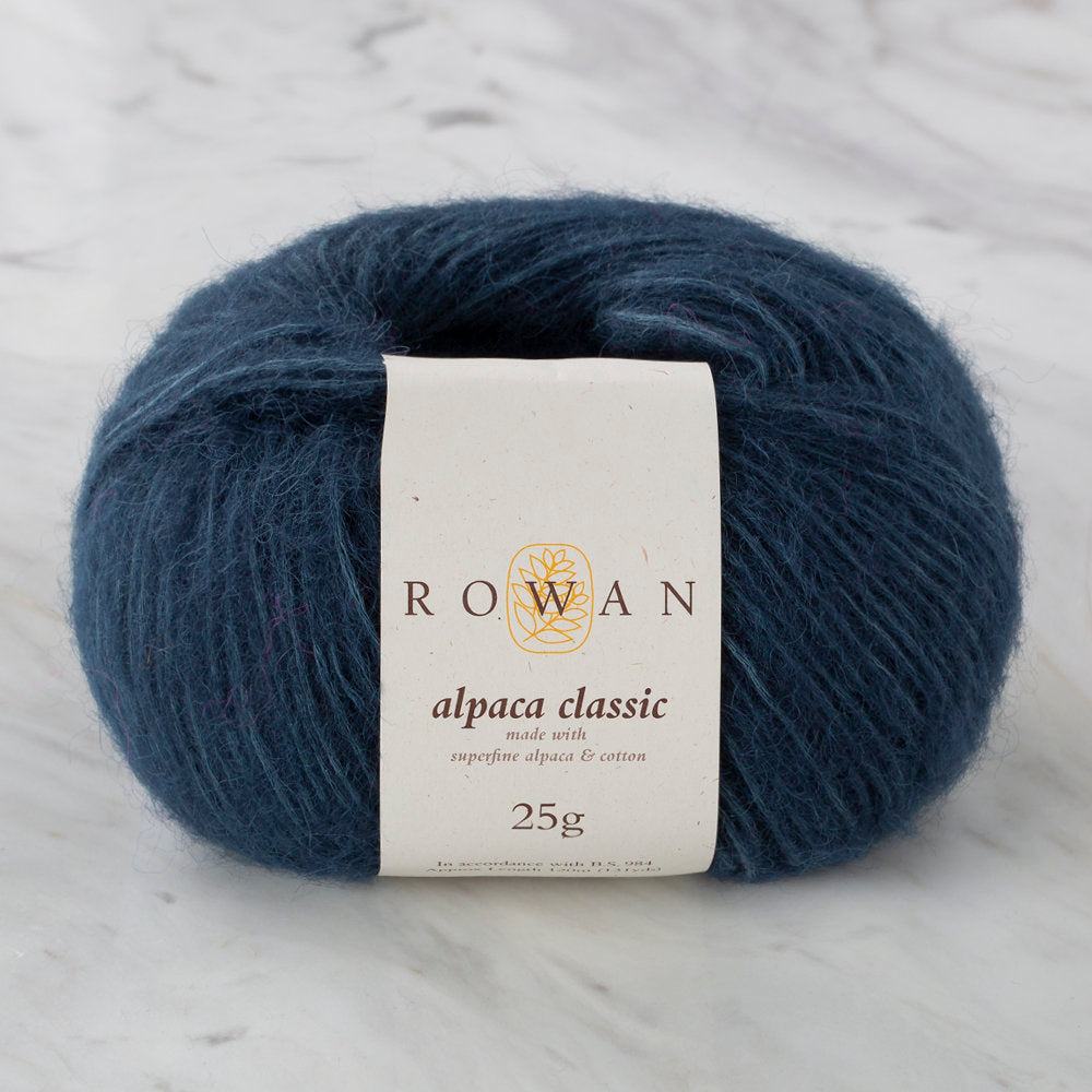 Rowan Alpaca Classic Yarn, Deep Teal - 00109