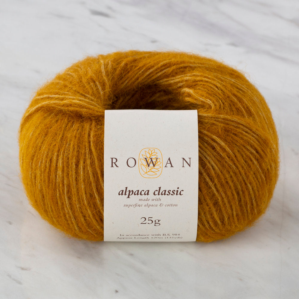 Rowan Alpaca Classic Yarn, Golden Girl - 00114