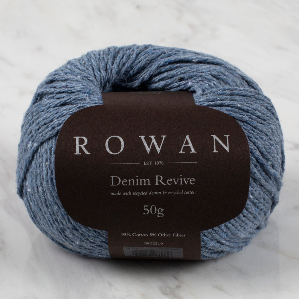 Rowan Denim Revive 50gr Yarn, Airforce - 00212
