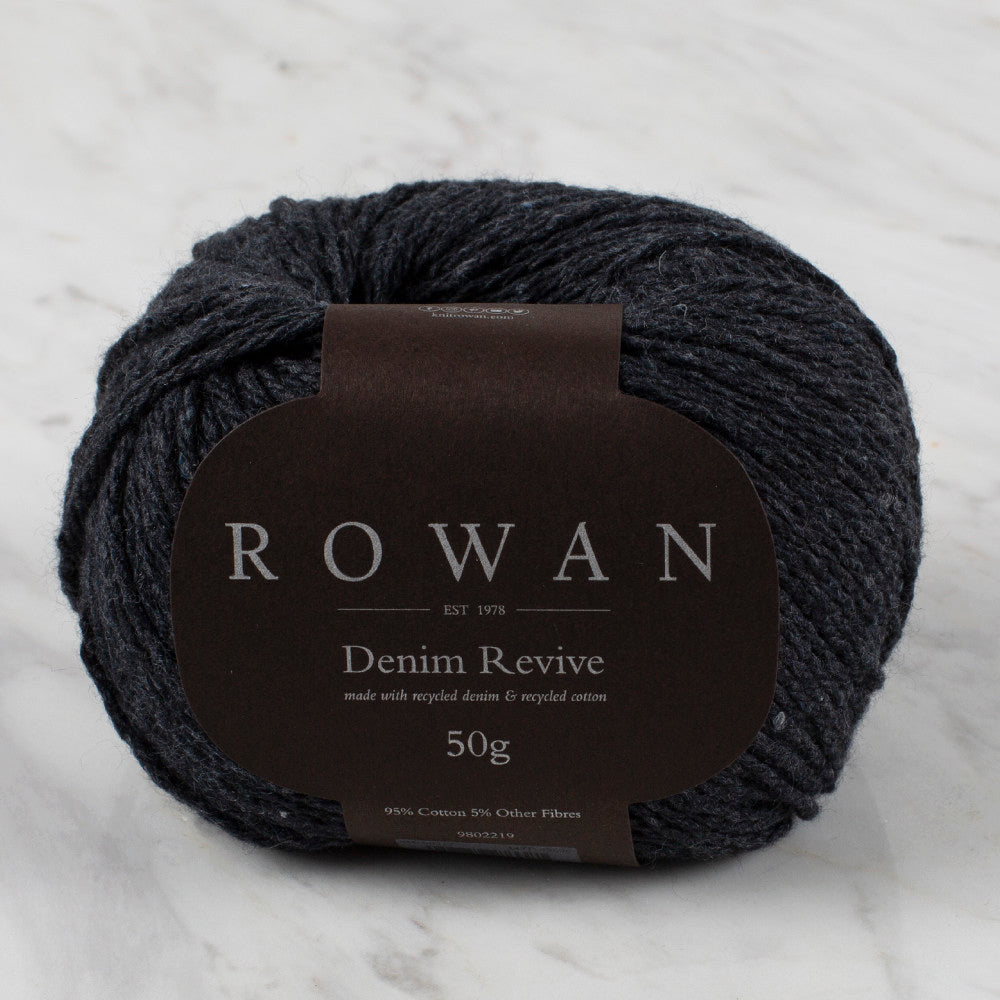 Rowan Denim Revive 50gr Yarn, Darkness - 00217