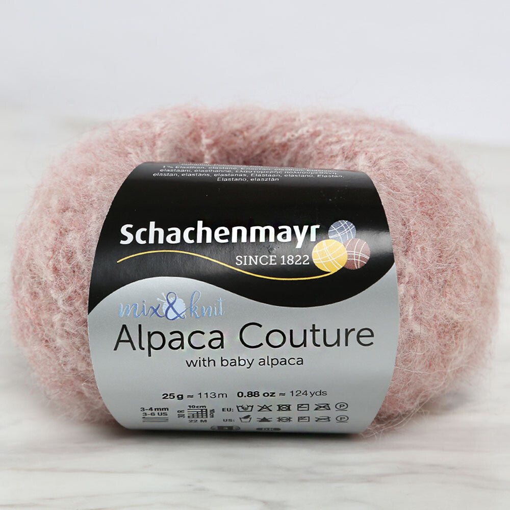 Schachenmayr Alpaca Couture Yarn, Rose - 00036