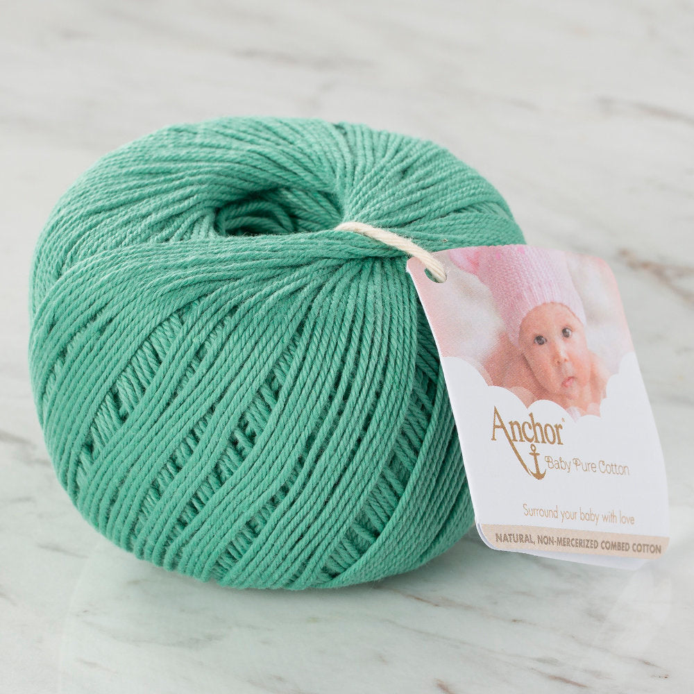 Anchor Baby Pure Cotton 4ply Yarn, Green 00272 - Main Image