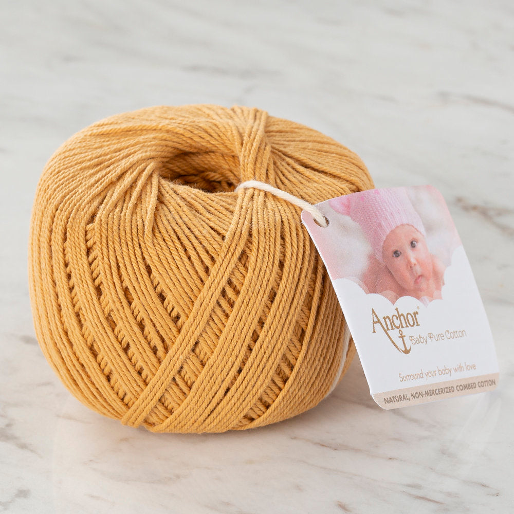 Anchor Baby Pure Cotton 4ply Yarn, Caramel - 00179