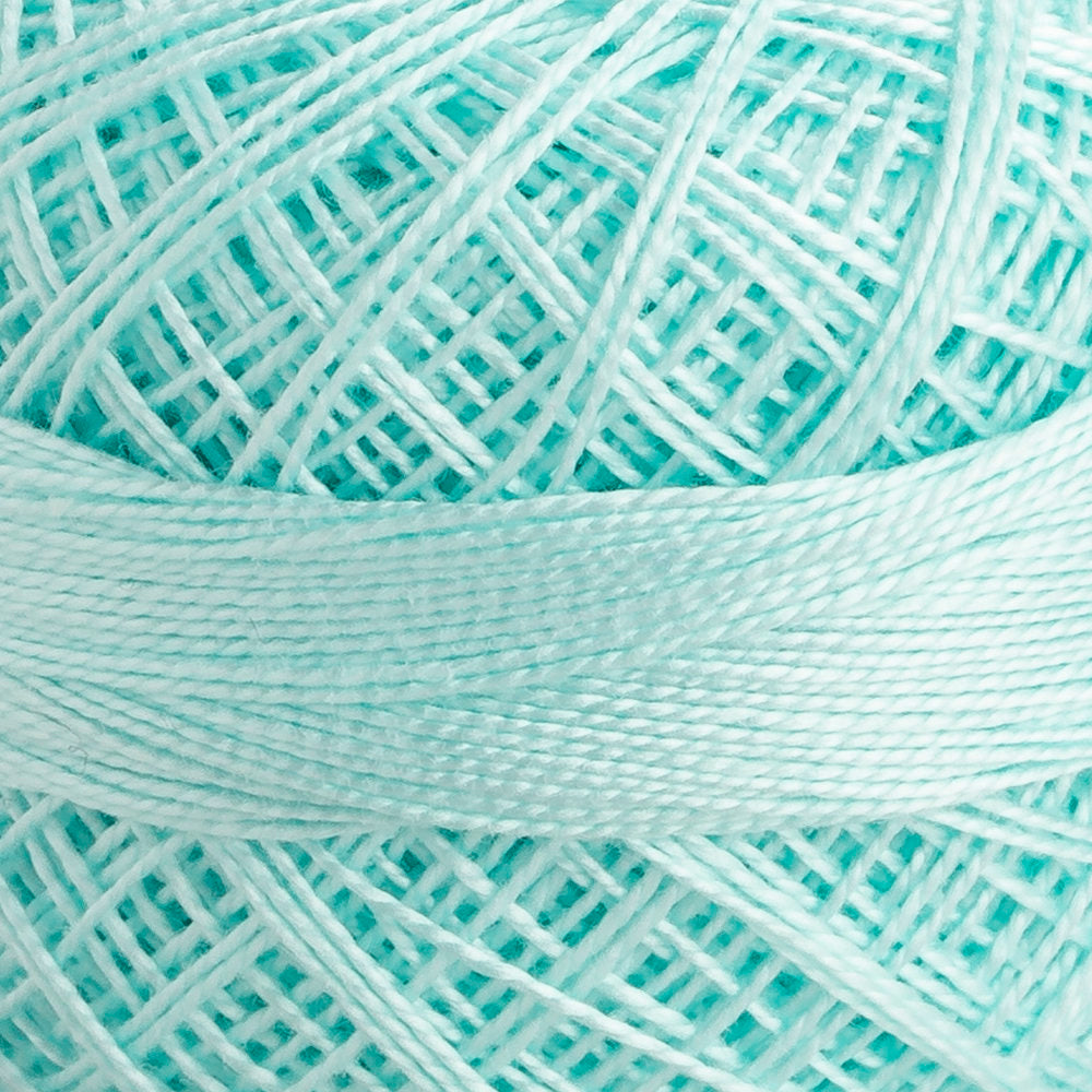 Domino Cotton Perle Size 12 Embroidery Thread (5 g), Mint - 4590012-01092