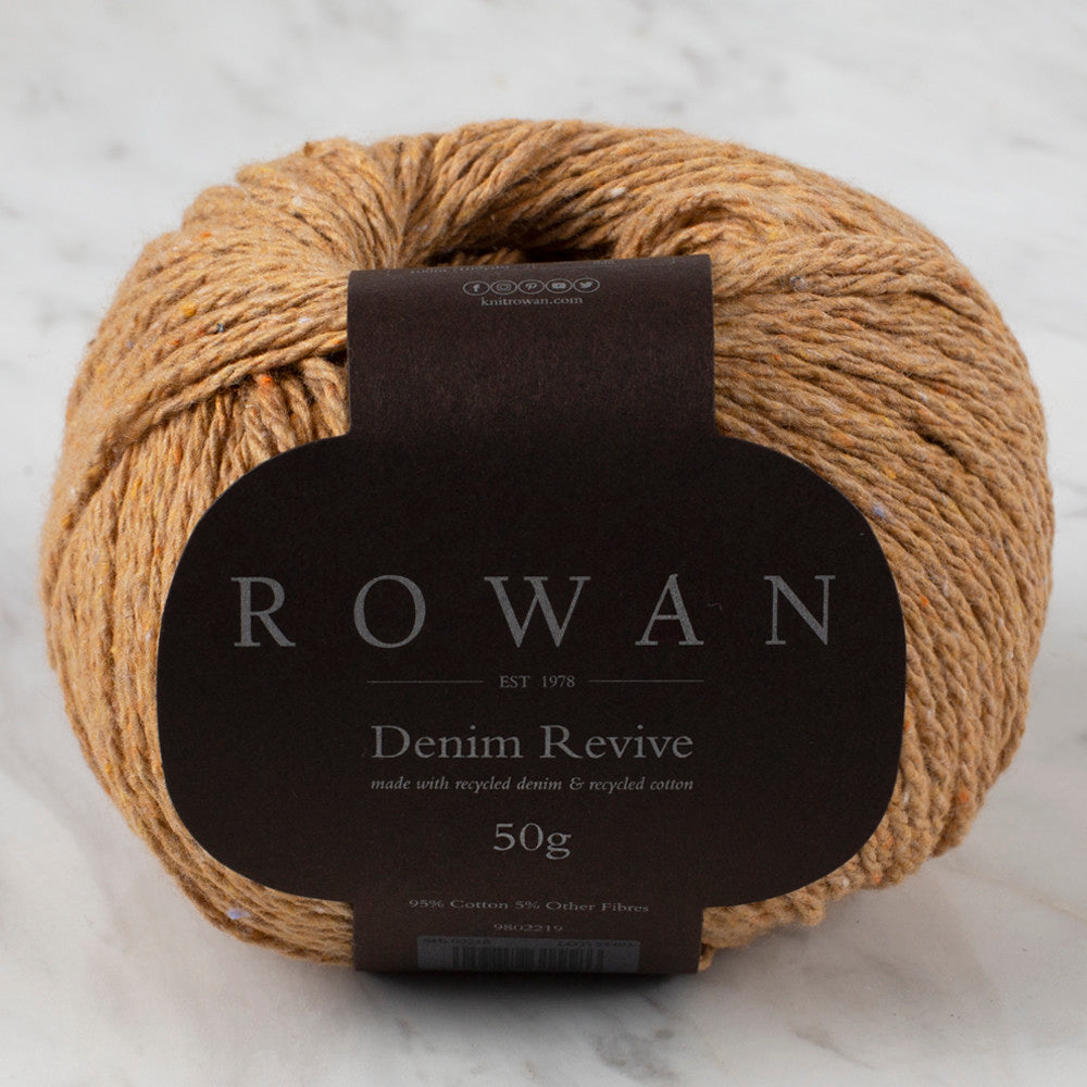 Rowan Denim Revive 50gr Yarn, Sand - 00218