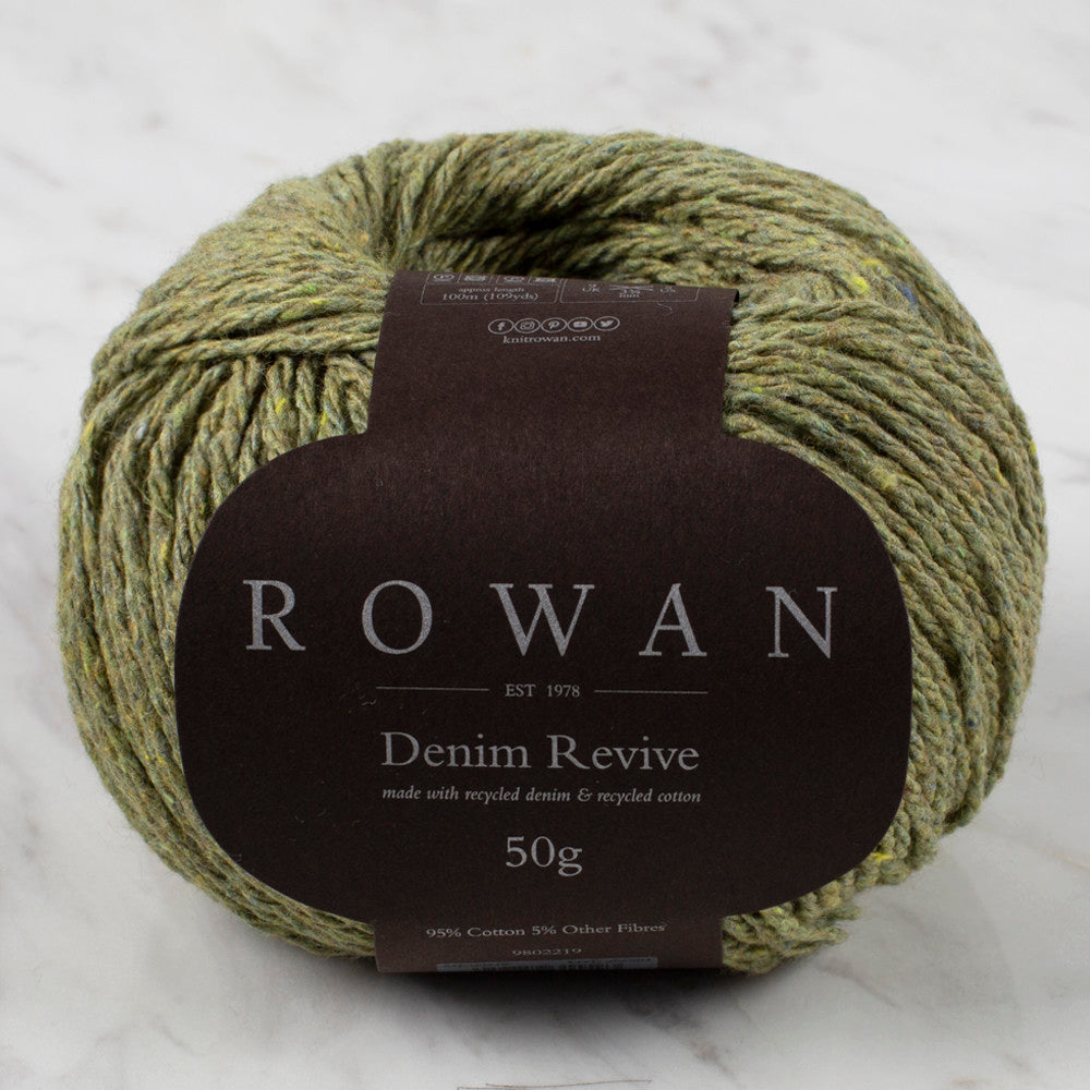 Rowan Denim Revive 50gr Yarn, Pistachio - 00219