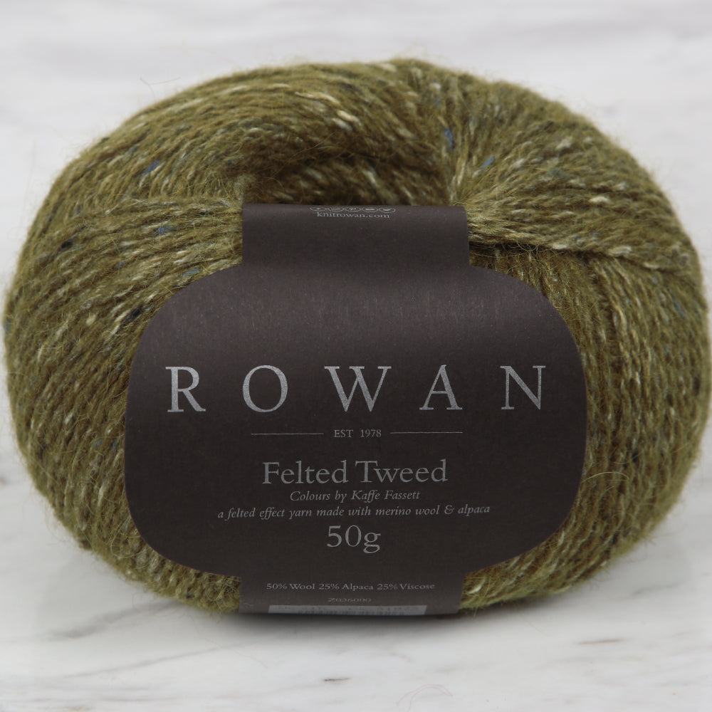 Rowan Felted Tweed Yarn, Green - 216