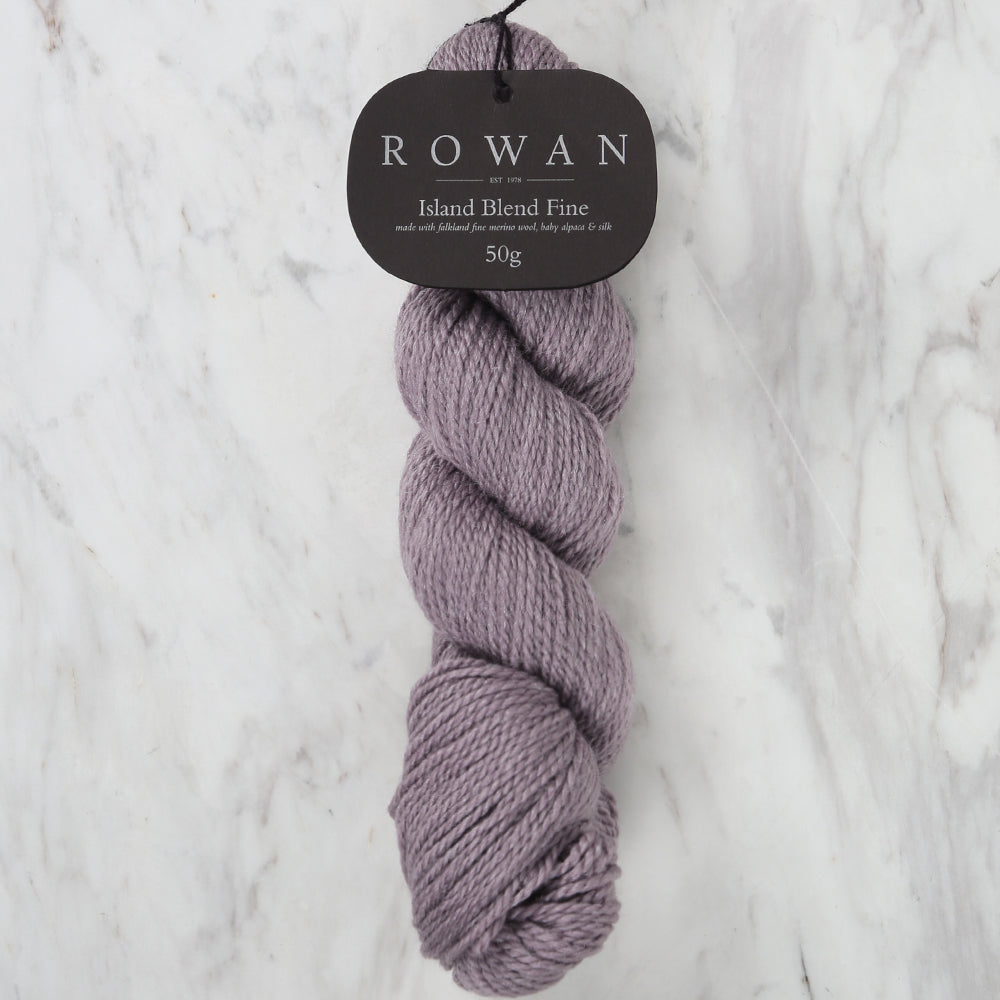 Rowan Island Blend Fine Hand Knitting Yarn, Purple - 102