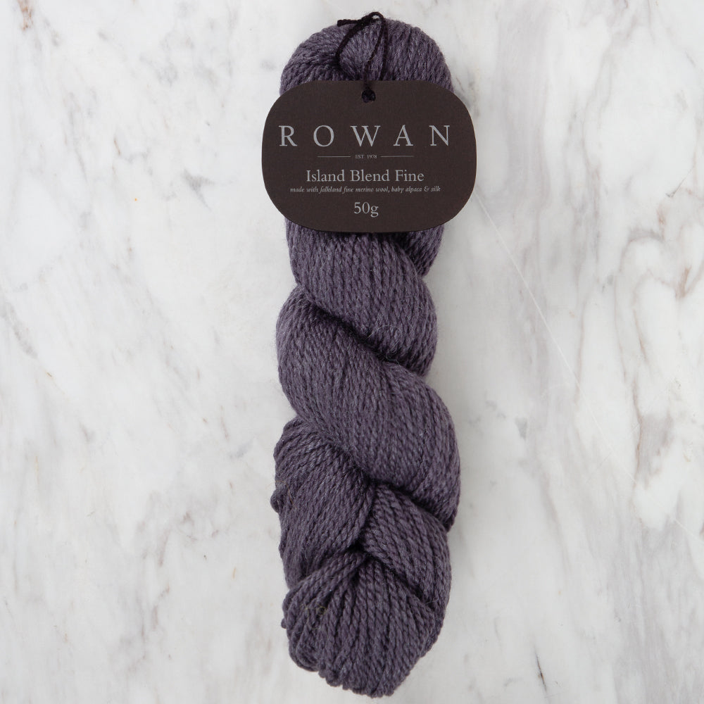 Rowan Island Blend Fine Hand Knitting Yarn, Grey - 106