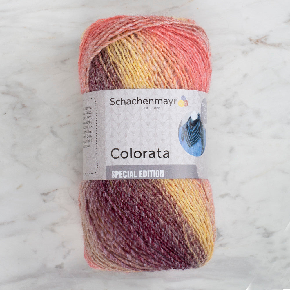 Schachenmayr Colorata Knitting Yarn, Variegated - 9891943 - 00080