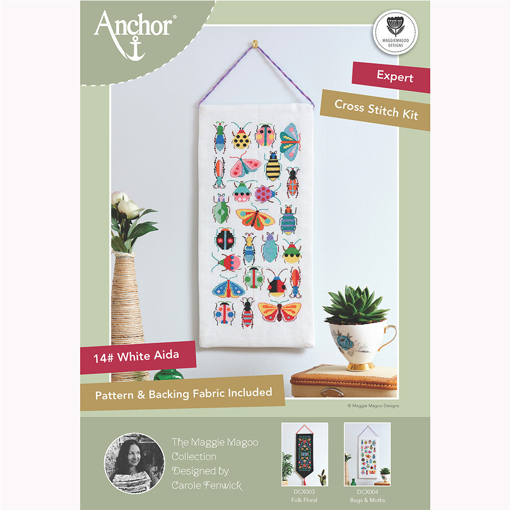 Anchor Embroidery Kit 16 x 37cm 6.30 x 14.57" DCX004