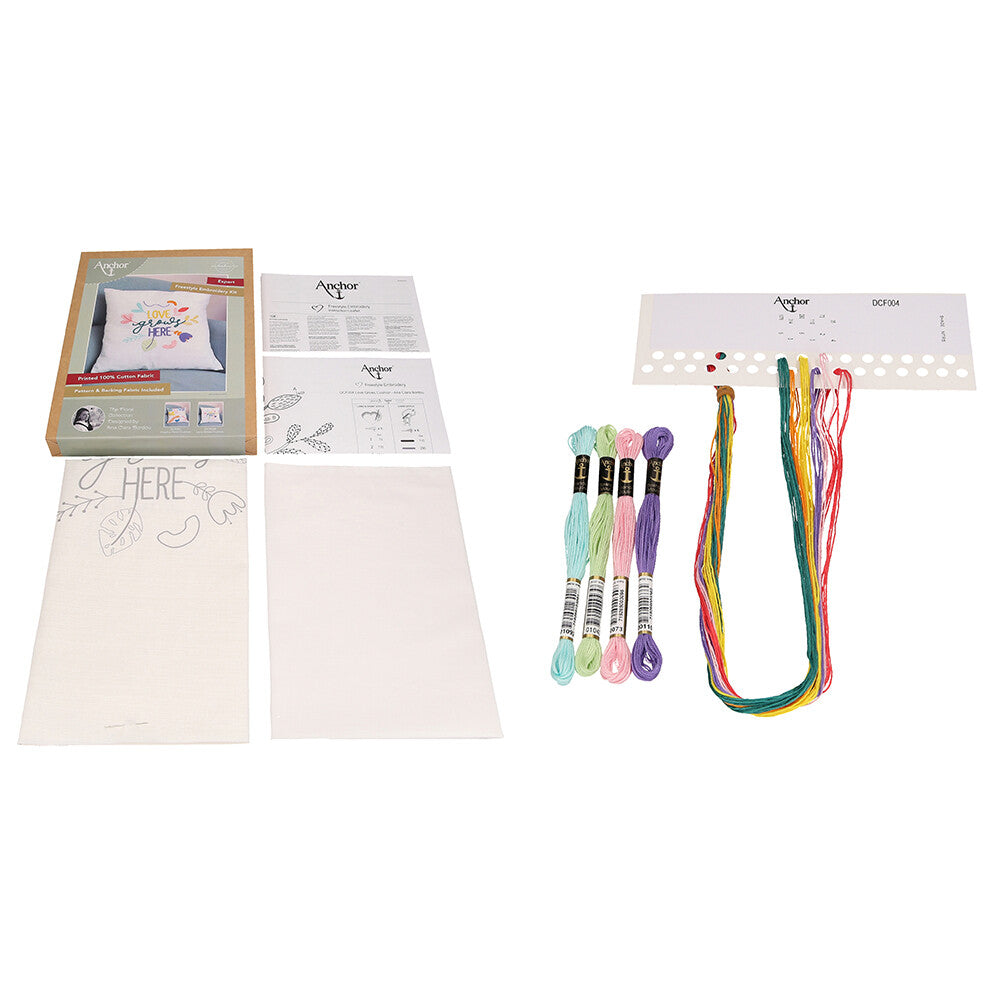 Anchor Embroidery Kit 40 x 40cm 15.75 x 15.75" DCF004