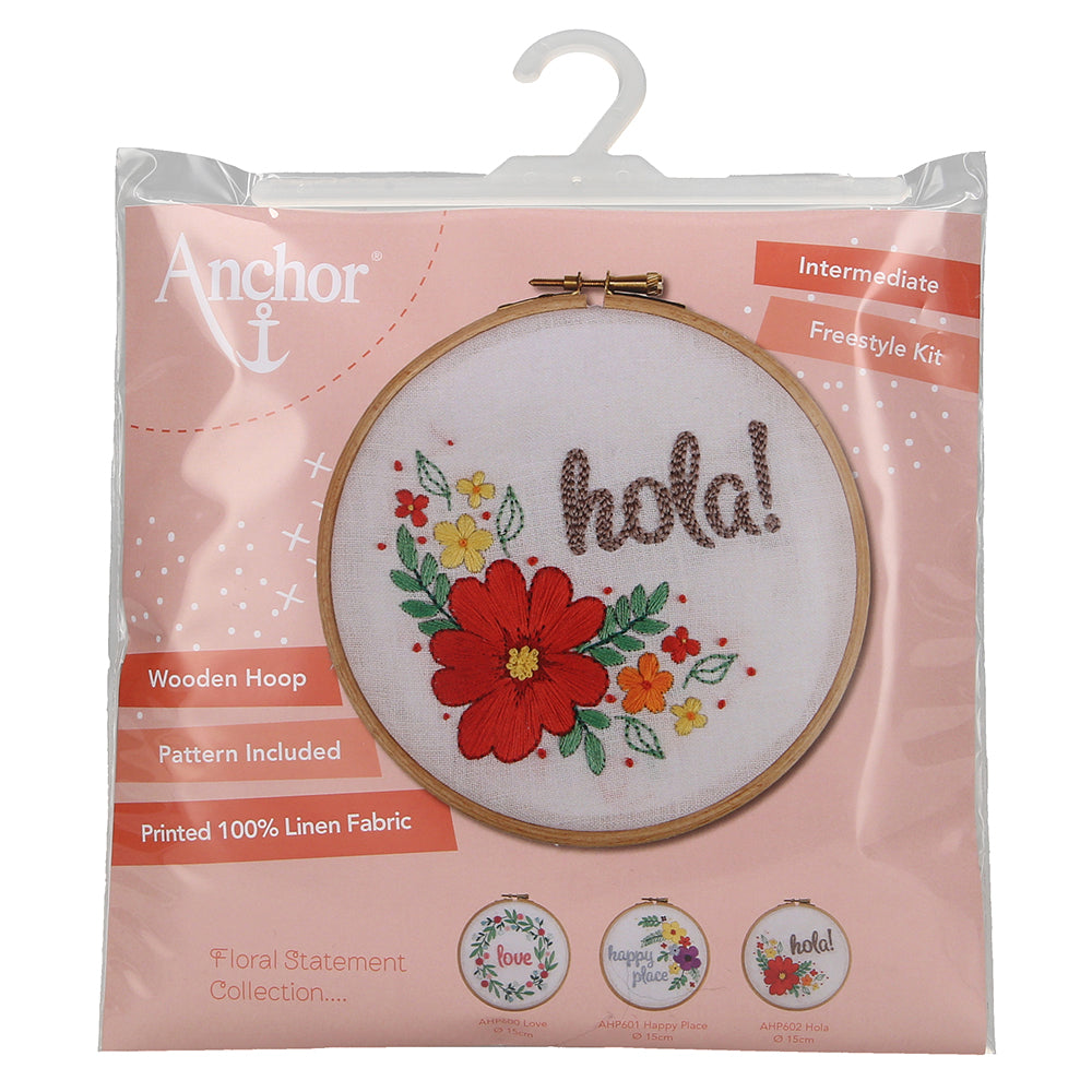 Anchor Hola Embroidery Kit - AHP602