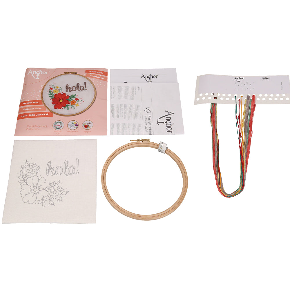 Anchor Hola Embroidery Kit - AHP602