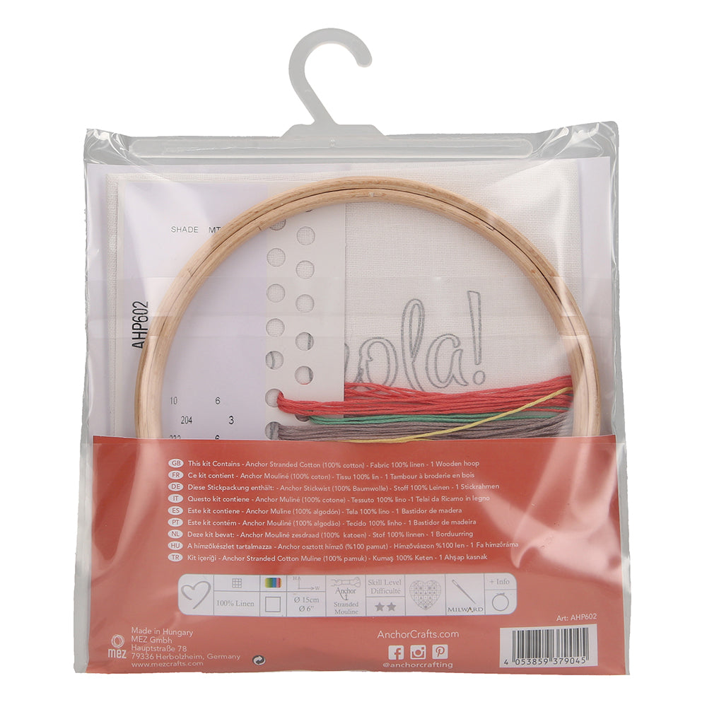 Anchor Hola Embroidery Kit - AHP602