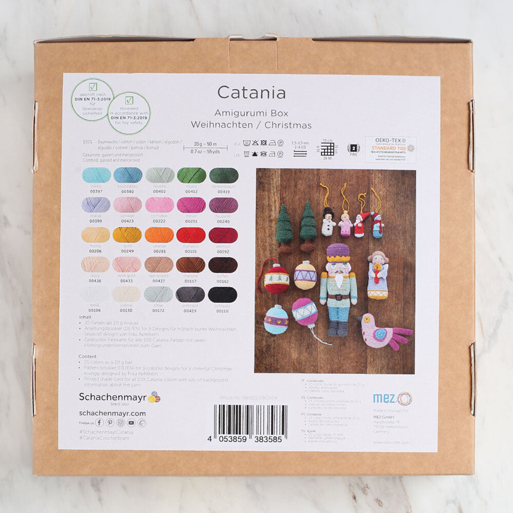 Schachenmayr Catania Amigurumi Set Christmas 9891210-BOX04