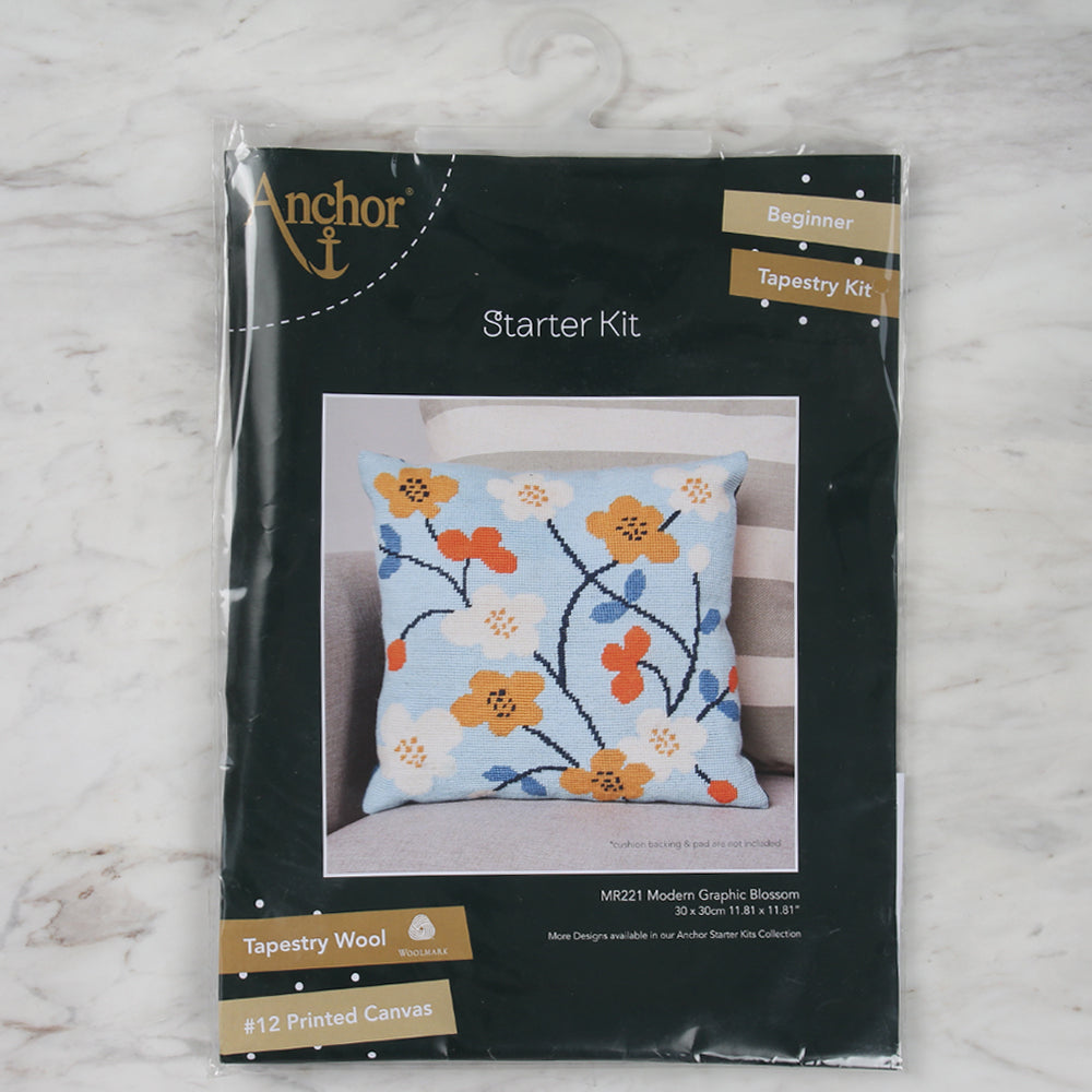 Anchor Tapestry Kit - Flower - MR221
