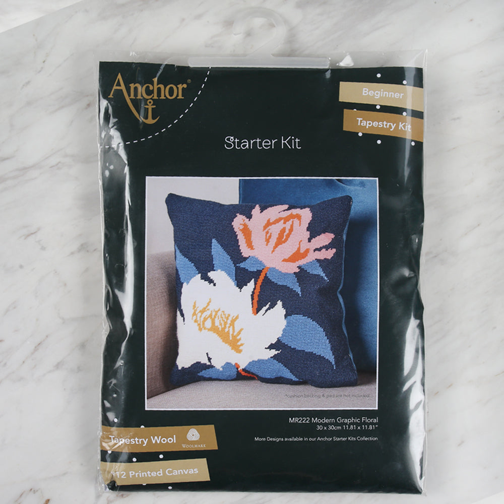 Anchor Tapestry Kit - Flowers - MR222