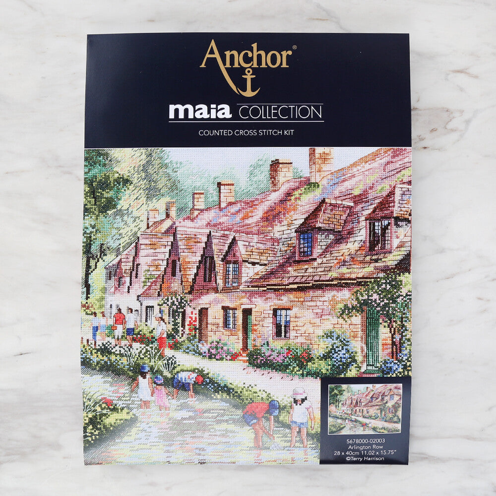 Anchor Maia Cross Stitch Kit 28 x 40cm 11.02 x 15.75" - 5678000-02003