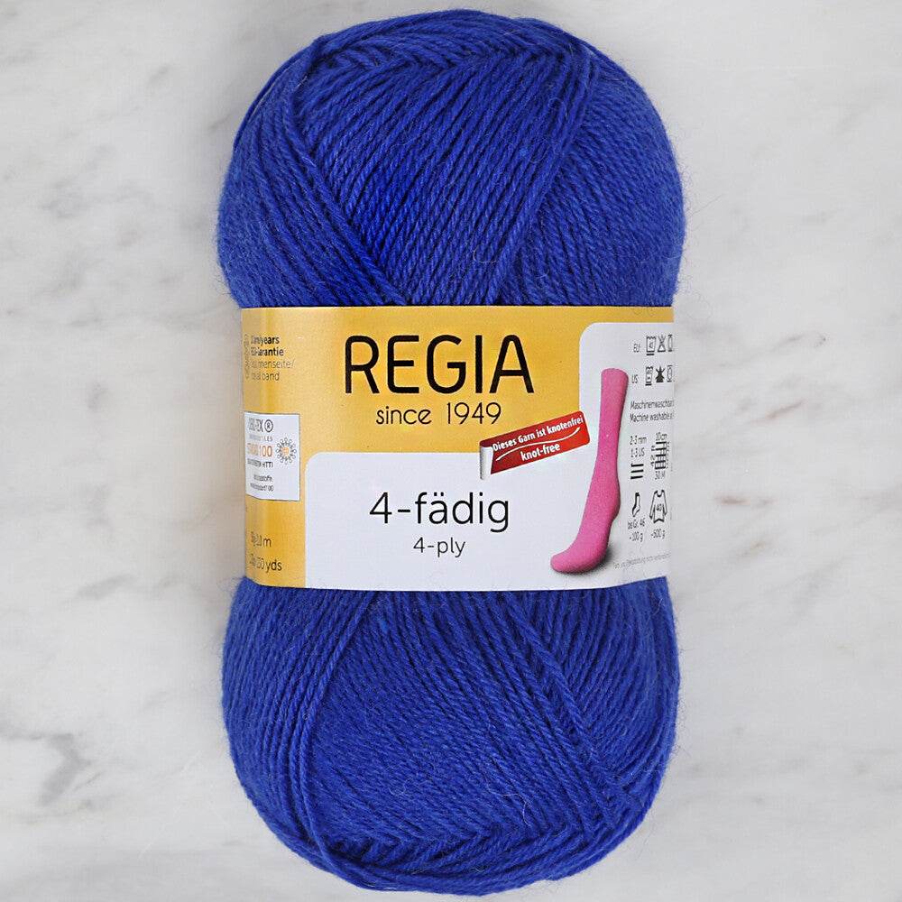 Schachenmayr Regia 4-PLY 50gr Sock Yarn , Blue - 02094