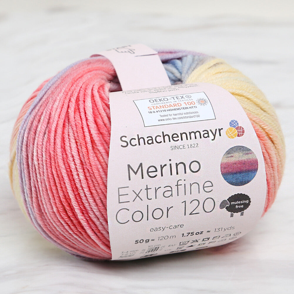 Schachenmayr Merino Extrafine Color 120, Variegated - 00471