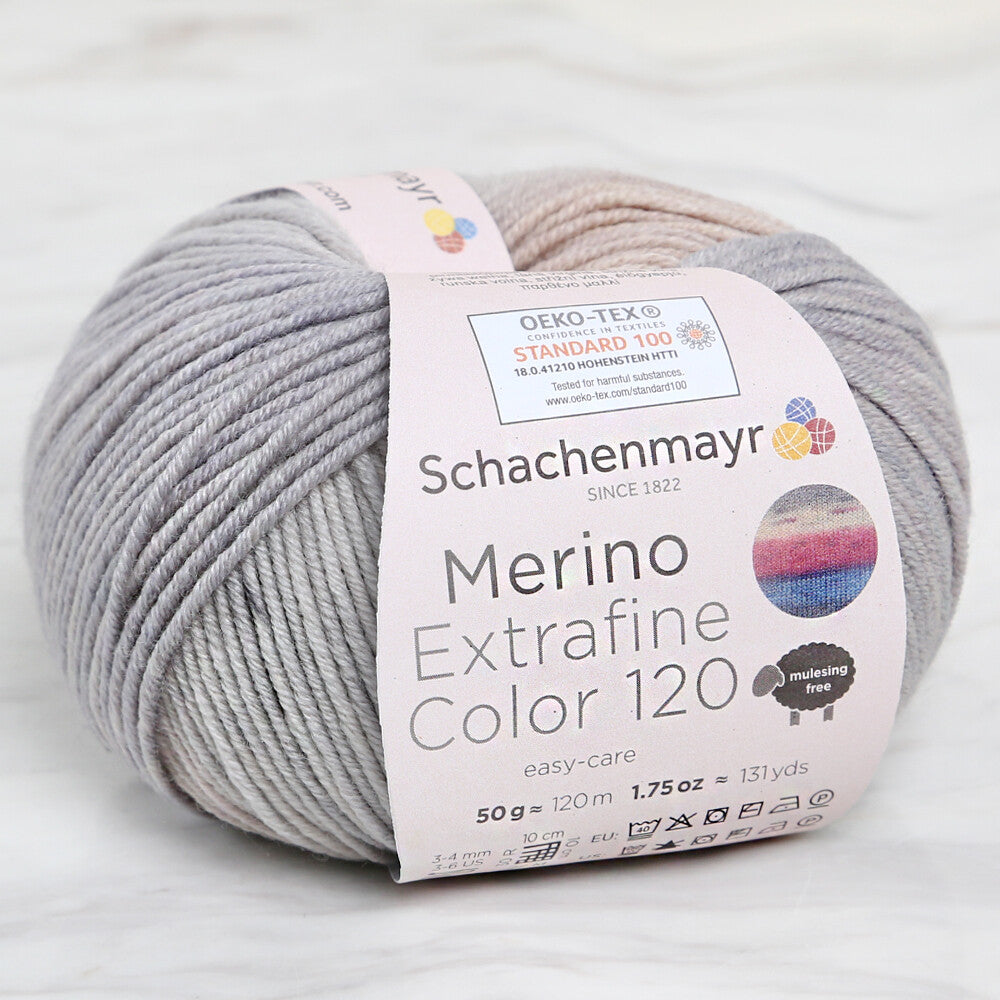 Schachenmayr Merino Extrafine Color 120, Variegated - 00475