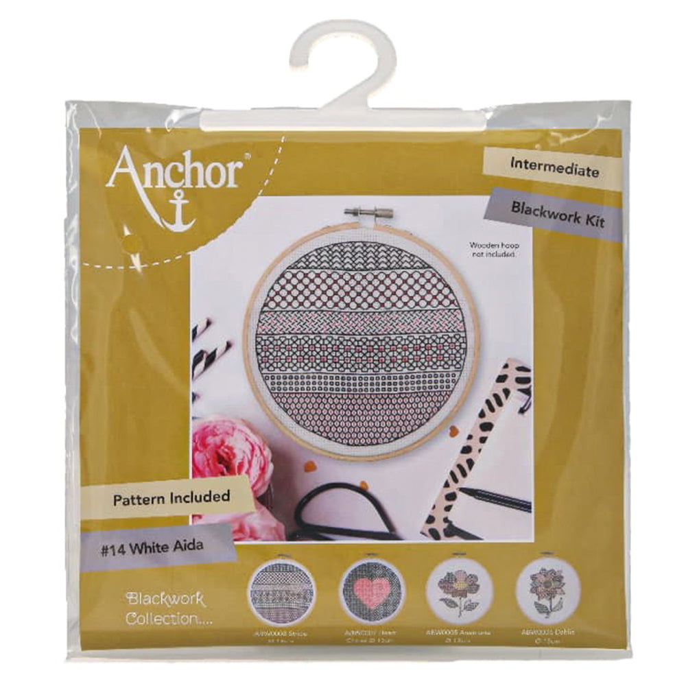 Anchor Modern Blackwork Kit ­ Stripe - ABW0008