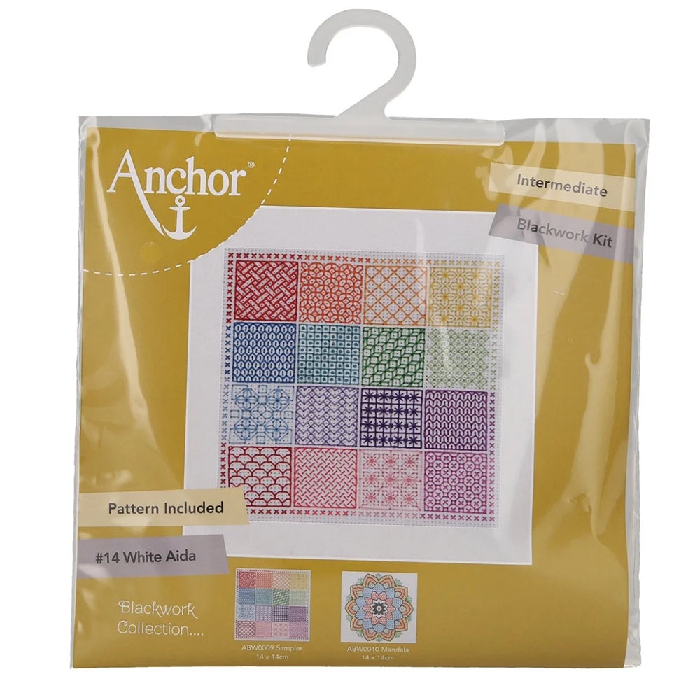 Anchor Modern Blackwork Kit - Sampler - ABW0009