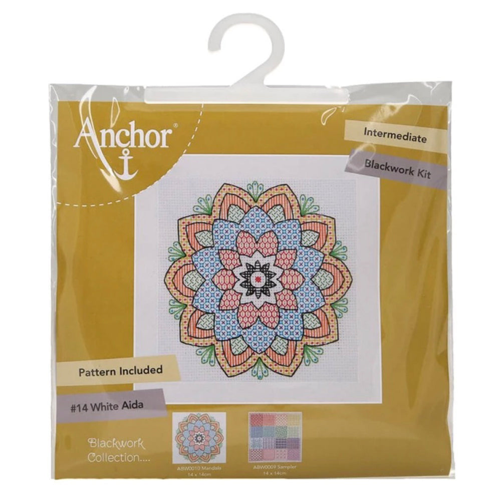 Anchor Modern Blackwork Kit - Mandala - ABW0010