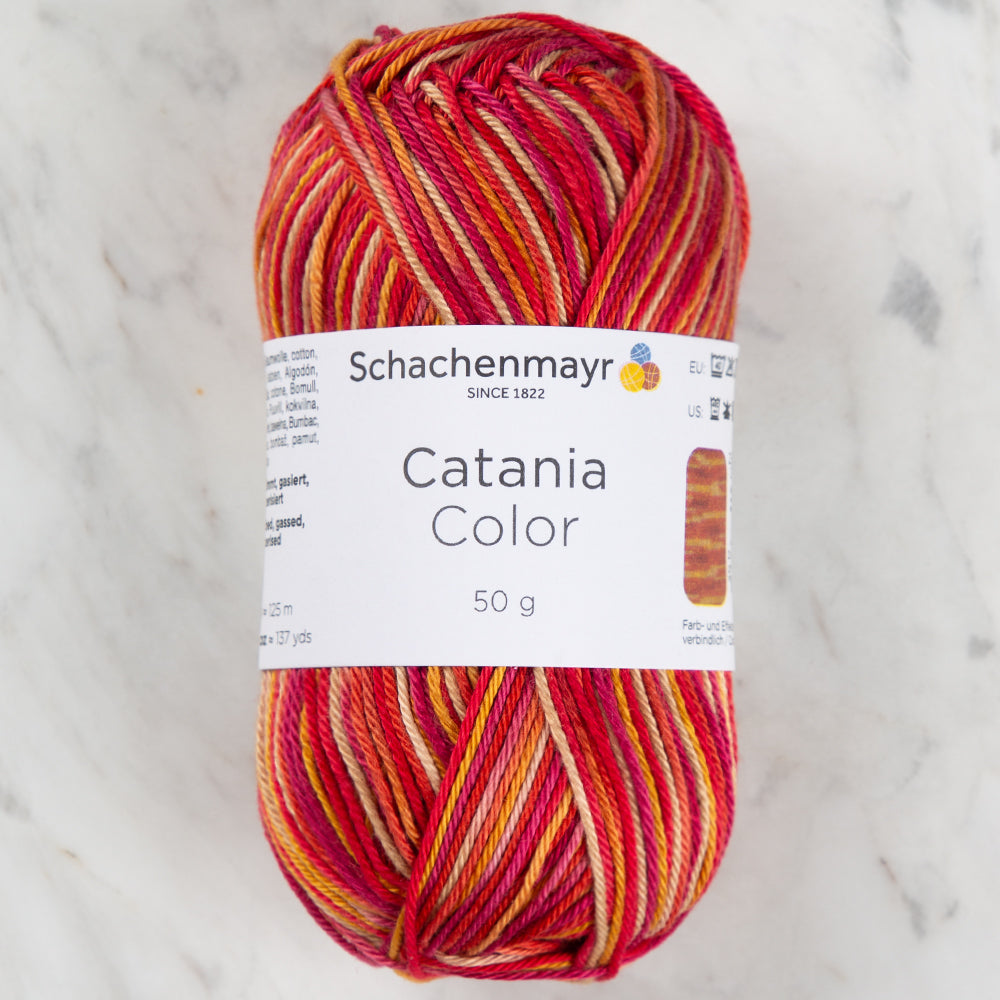 Schachenmayr Catania Color 50g Yarn, Variegated - 9801780-0237