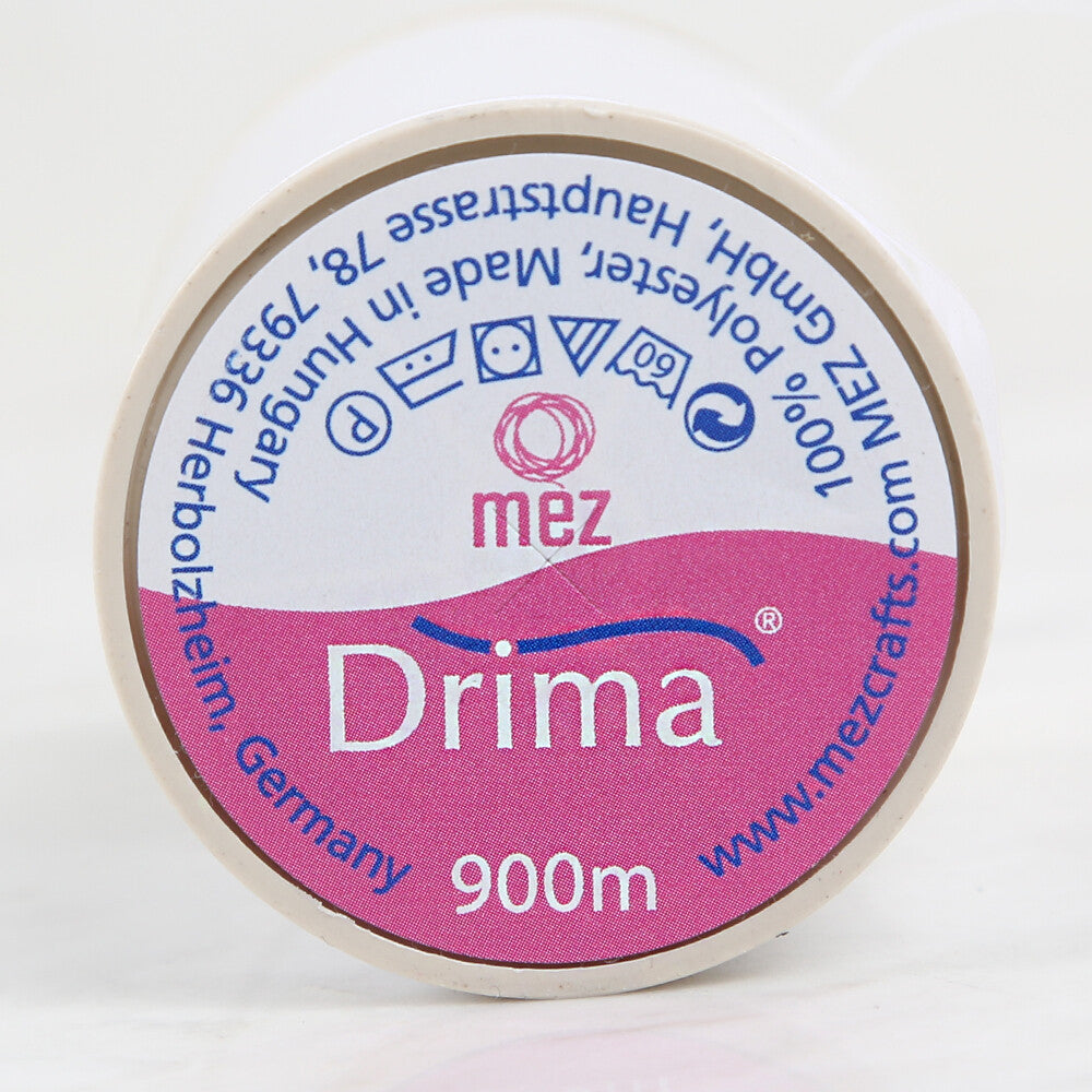 Drima Sewing Thread, 900 m, White - 1712