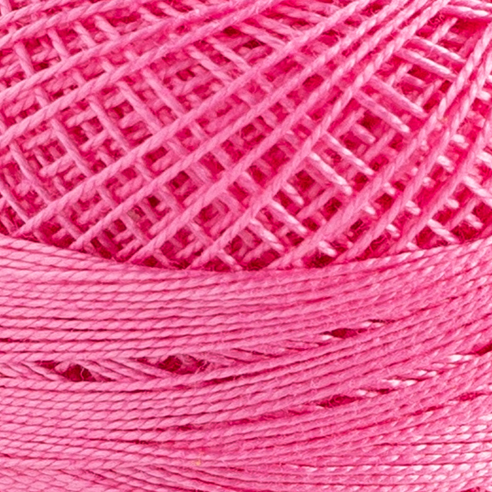 Domino Cotton Perle Size 12 Embroidery Thread (5 g), Pink - 4590012-848
