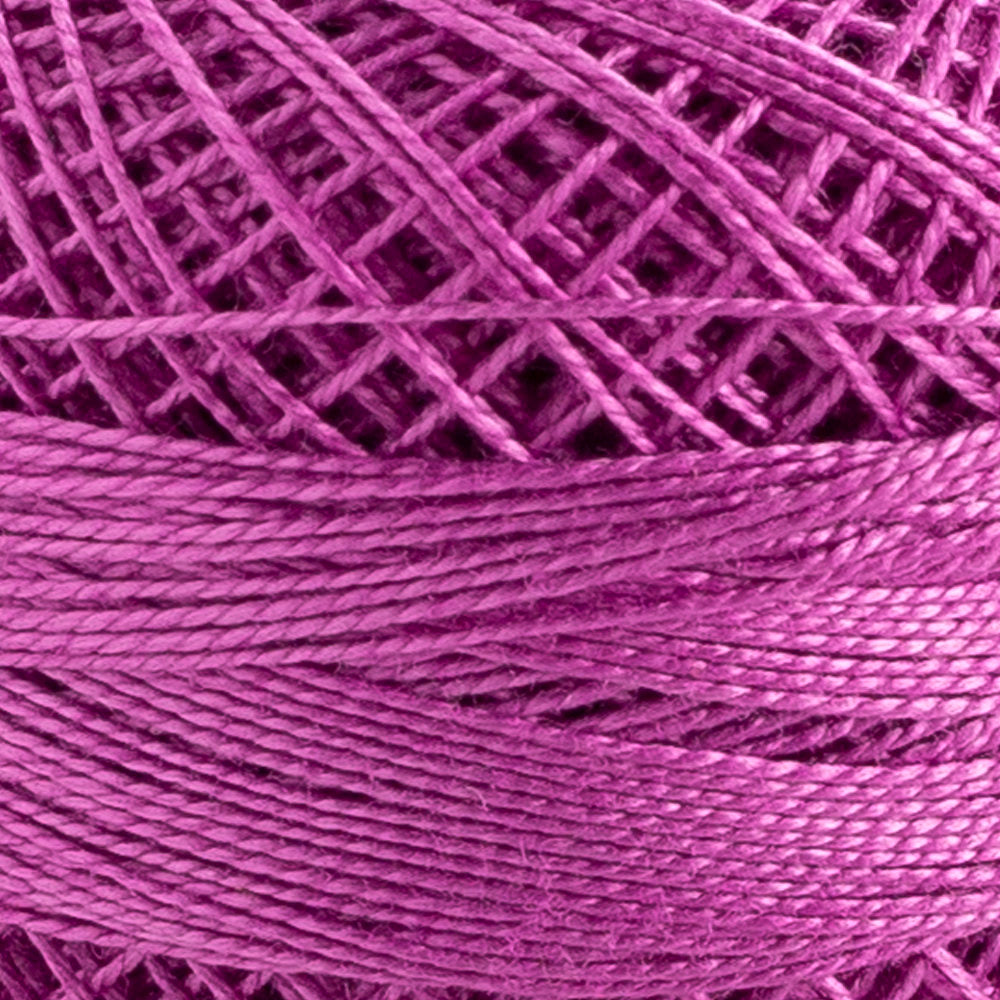 Domino Cotton Perle Size 12 Embroidery Thread (5 g), Purple - 4590012-K0225