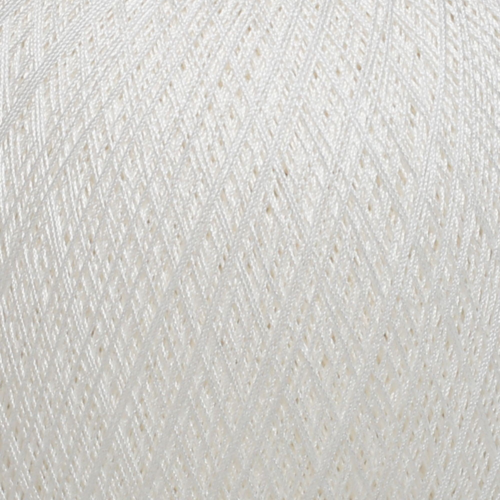 Anchor 6-Ply No:50 100 g Mercerized Cotton Lace Yarn, White