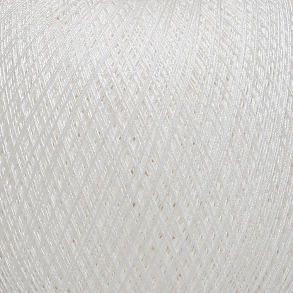 Anchor 6-Ply No:60 100 g Mercerized Cotton Lace Yarn, White