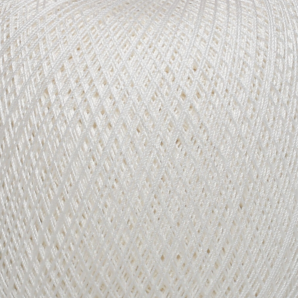 Anchor 6-Ply No:26 100 g Mercerized Cotton Lace Yarn, White