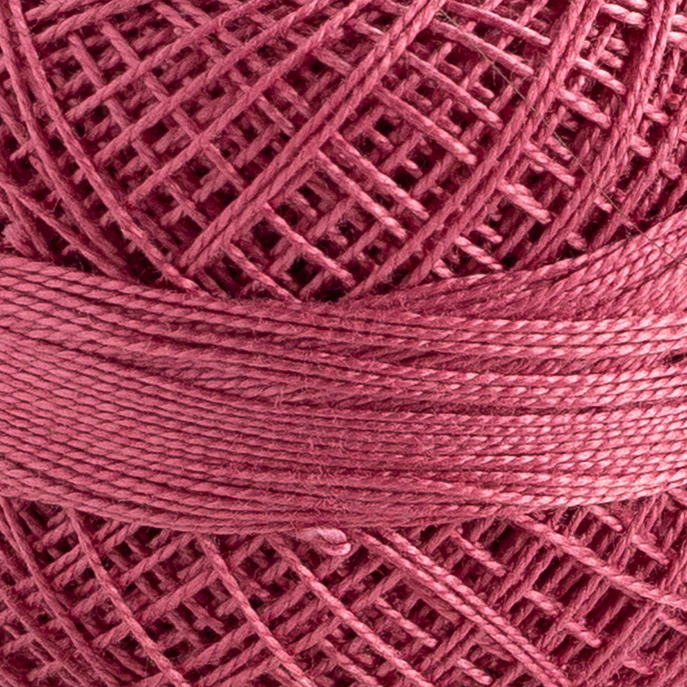 Domino Cotton Perle Size 12 Embroidery Thread (5 g), Dusty Rose - 4590012-970
