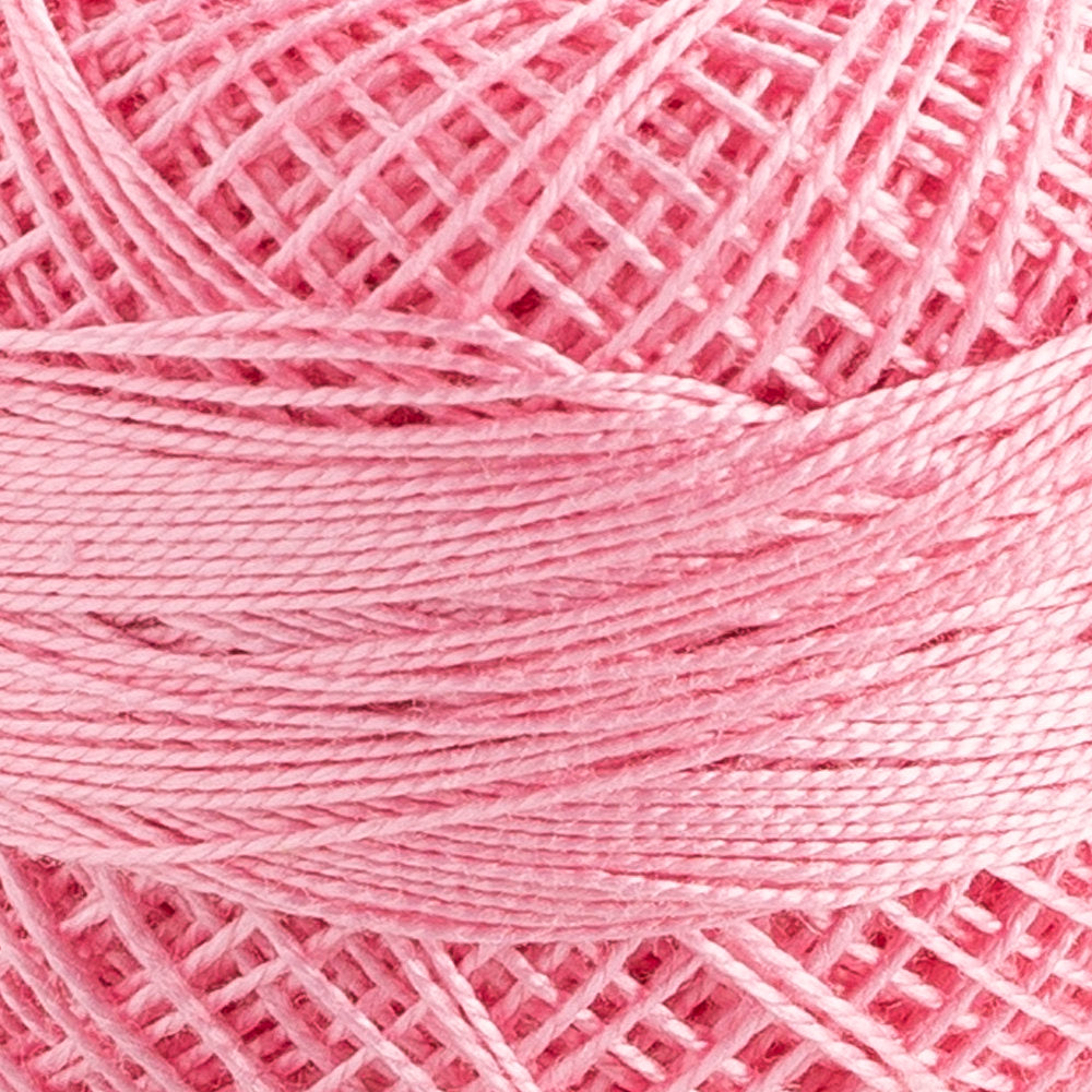 Domino Cotton Perle Size 12 Embroidery Thread (5 g), Pink - 4590012-1094