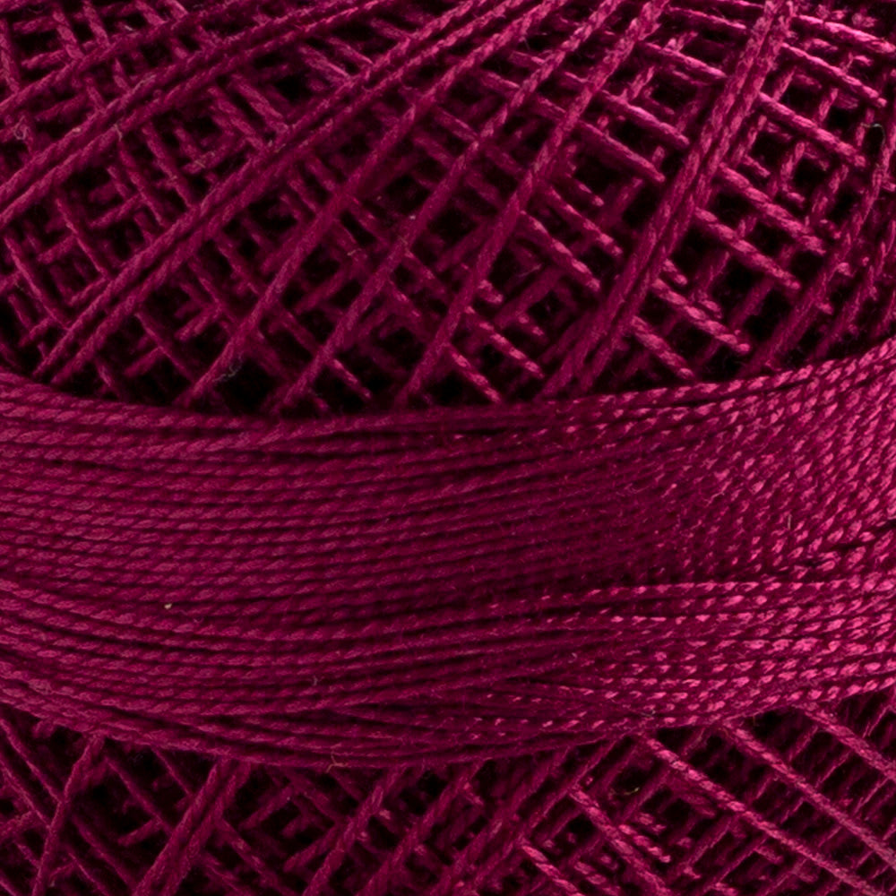 Domino Cotton Perle Size 12 Embroidery Thread (5 g), Plum - 4590012-2070