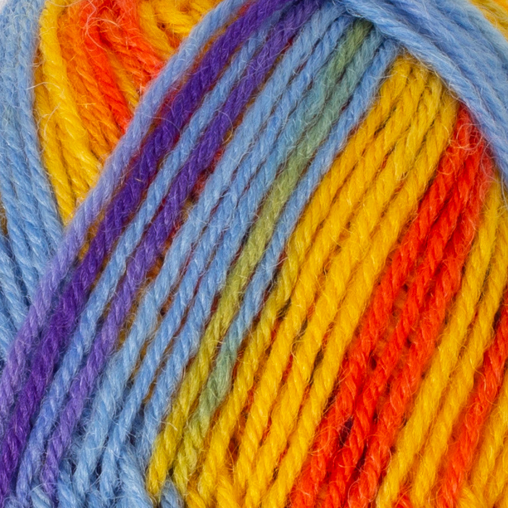 Schachenmayr Baby Smiles My First Regia 25 gr Knitting Yarn, Variegated - 9801296 - 01889
