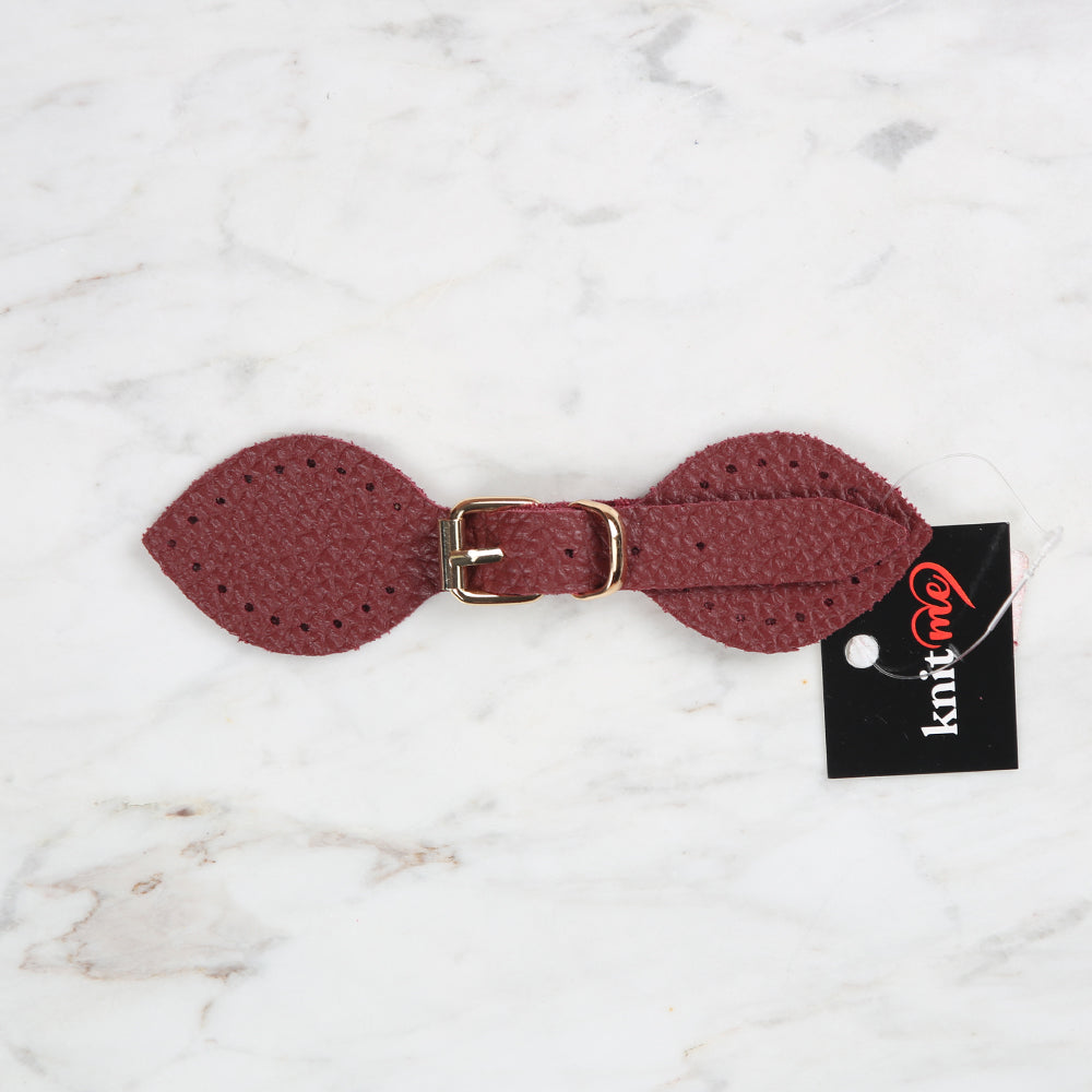 Knitme Butterfly Insect 14 cm Claret Red BA-0028