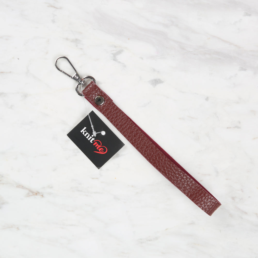 Knitme Bag Handle 1.5x20 cm Claret Red BA-0008
