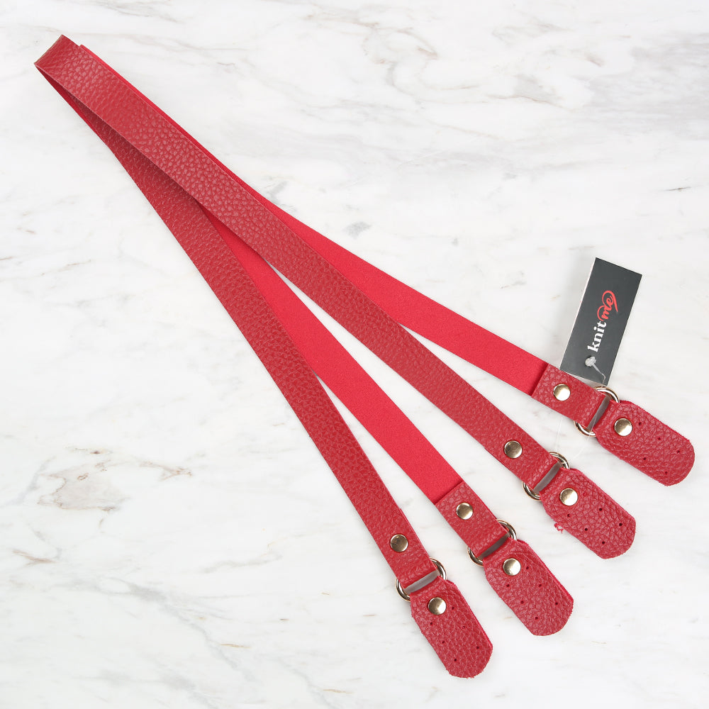 Knitme D-Ring Bag Hanger 80x2 cm Red BA-0020