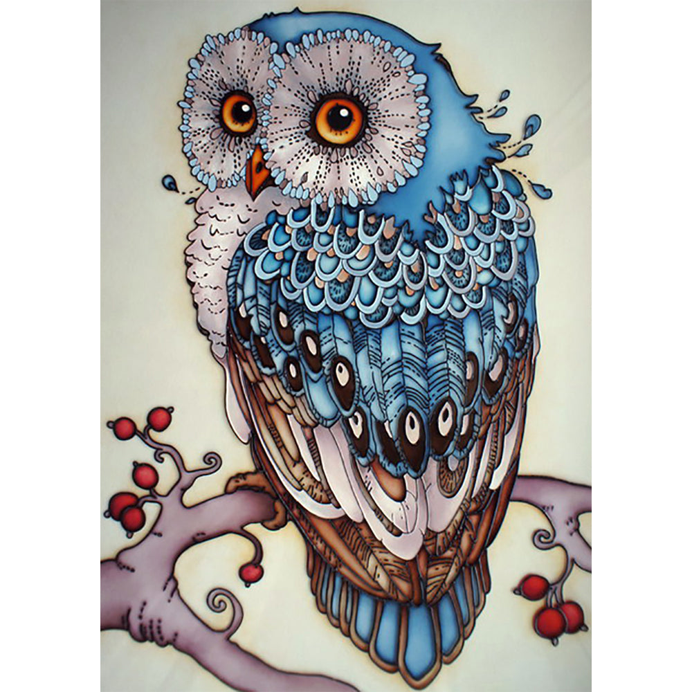 Collection D Art Owl 27x38 Mosaic Kit - DE491