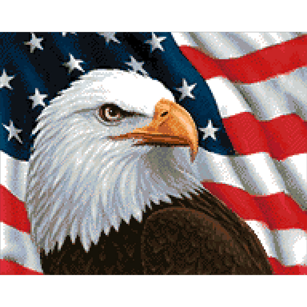 Collection D Art Eagle 38x48 Mosaic Kit - DE057