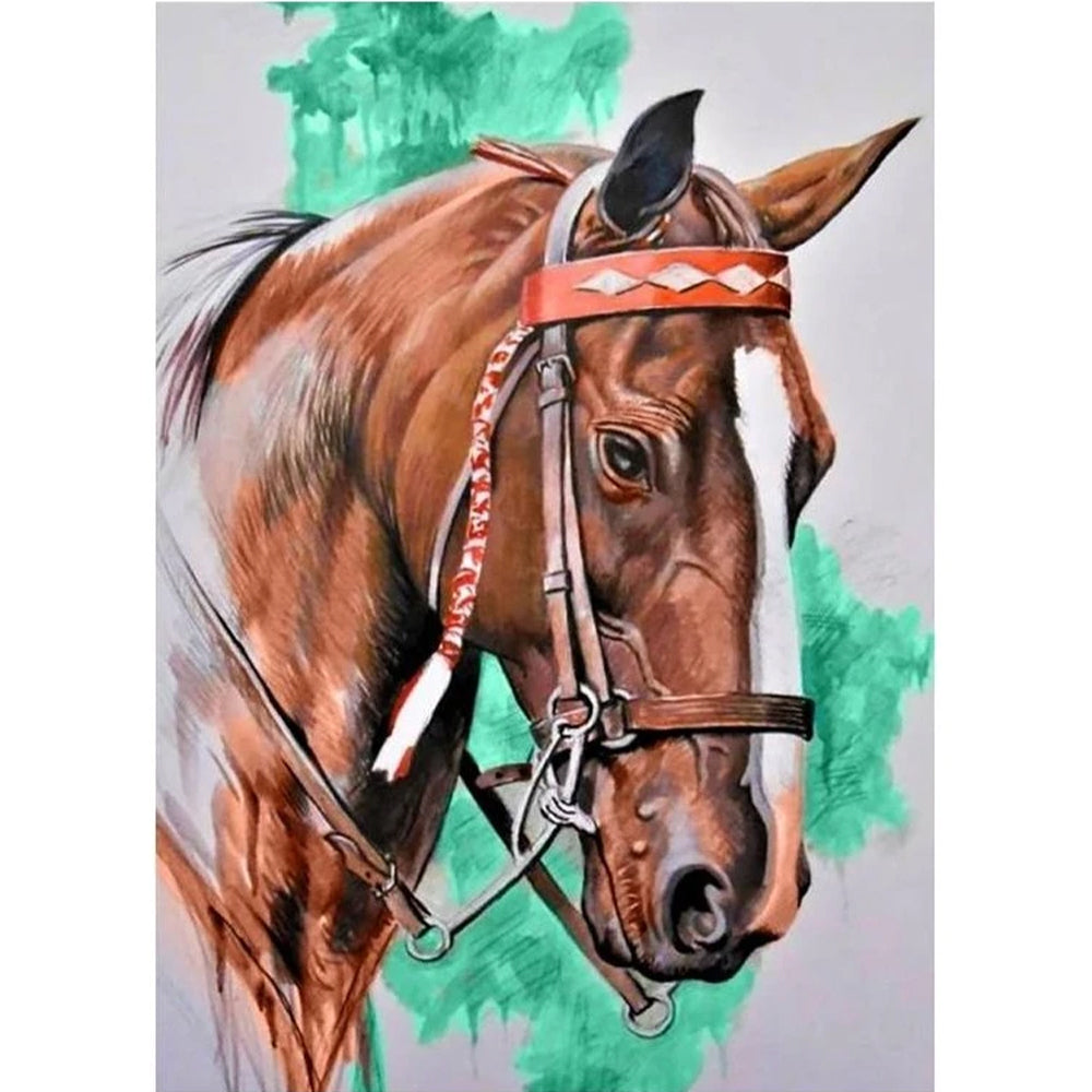 Collection D'Art Mosaic Kit - Horse Head 30x40 - DE080