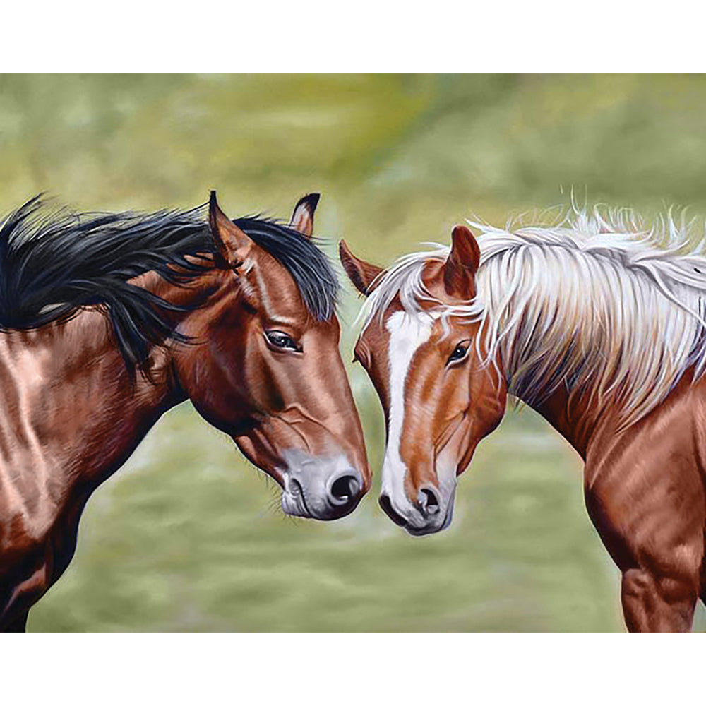 Collection D Art Horses 48х38 Mosaic Kit - DE072